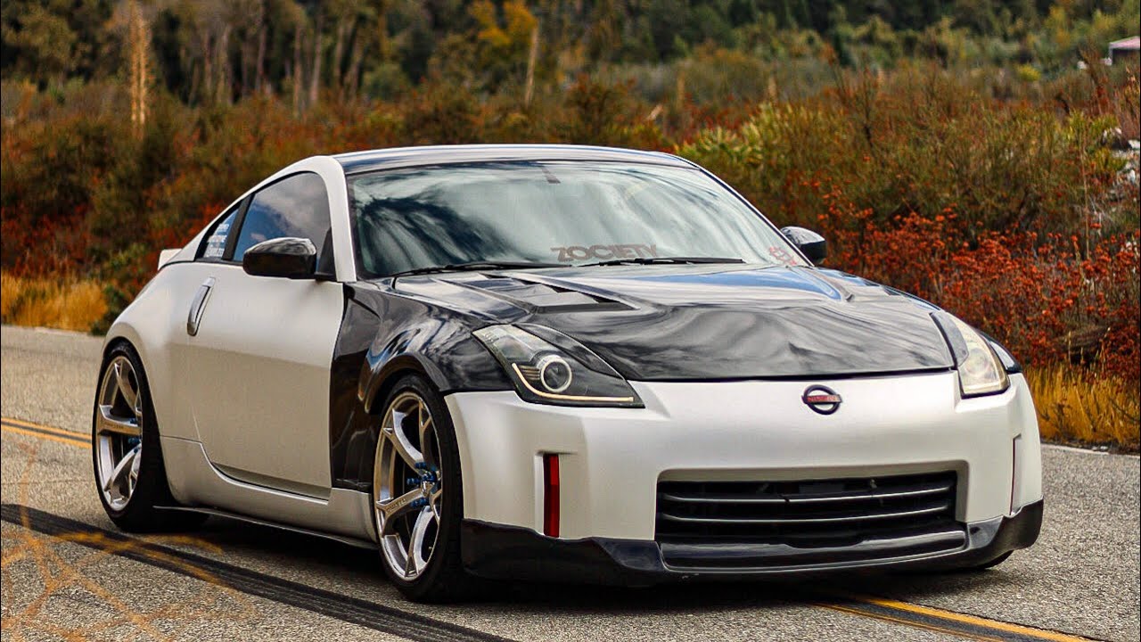 LET MY DAD DRIVE MY TUNED 350Z!!!