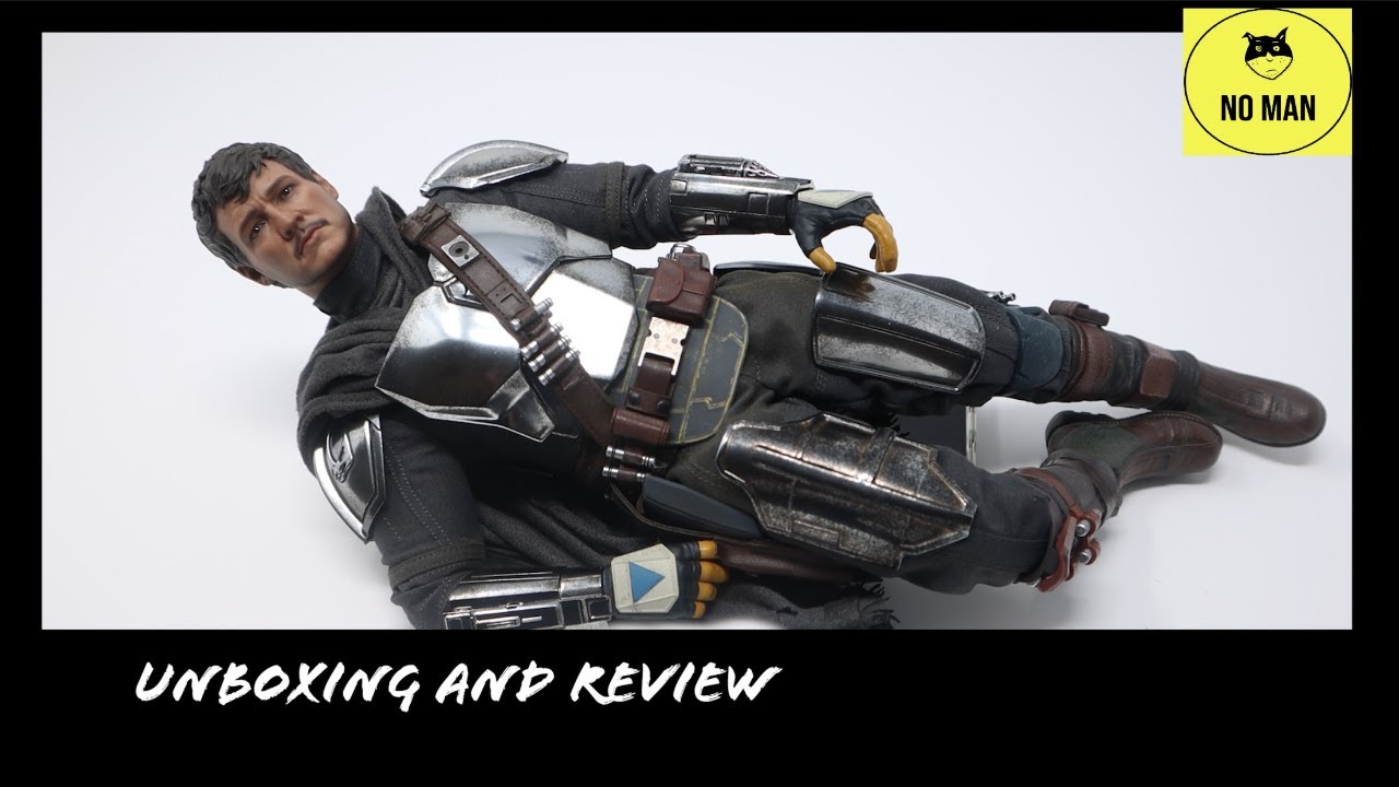 Toy Review & Unboxing: Hot Toys The Mandalorian & Grogu Deluxe 2023 Chrome Version 1/6 Star Wars