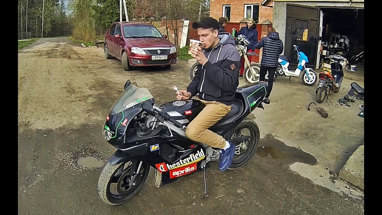 Обзор мопеда Aprilia RS 50 Replica