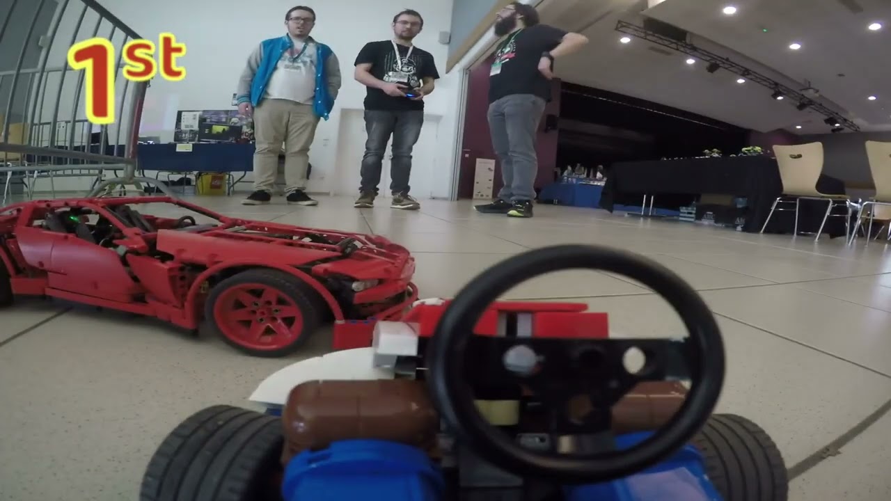 Mario Kart motoriser en exposition
