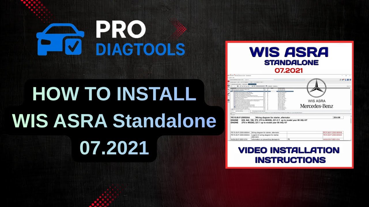 How to Install WIS/ASRA Standalone 07.2021 on Windows 10/11 | Mercedes Workshop Manual Setup