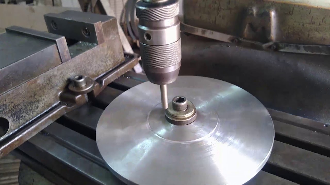 How to put PCD holes in Mild Steel plate | DRO Milling Machine