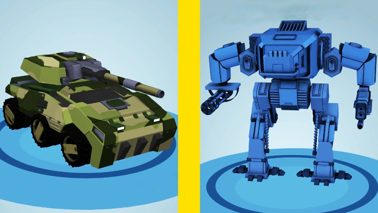 Idle Tanks 3D! MAX LEVEL SUPER TANKS EVOLUTION! Idle Tanks 3D Level 999+ Pika Guyy