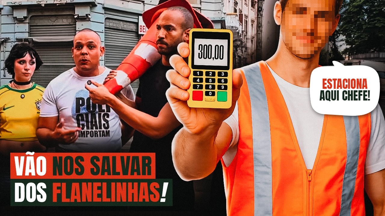 A LIGA DA JUSTIÇA QUE IRÁ NOS SALVAR DOS FLANELINHAS (TEM ATÉ GÓTICA)