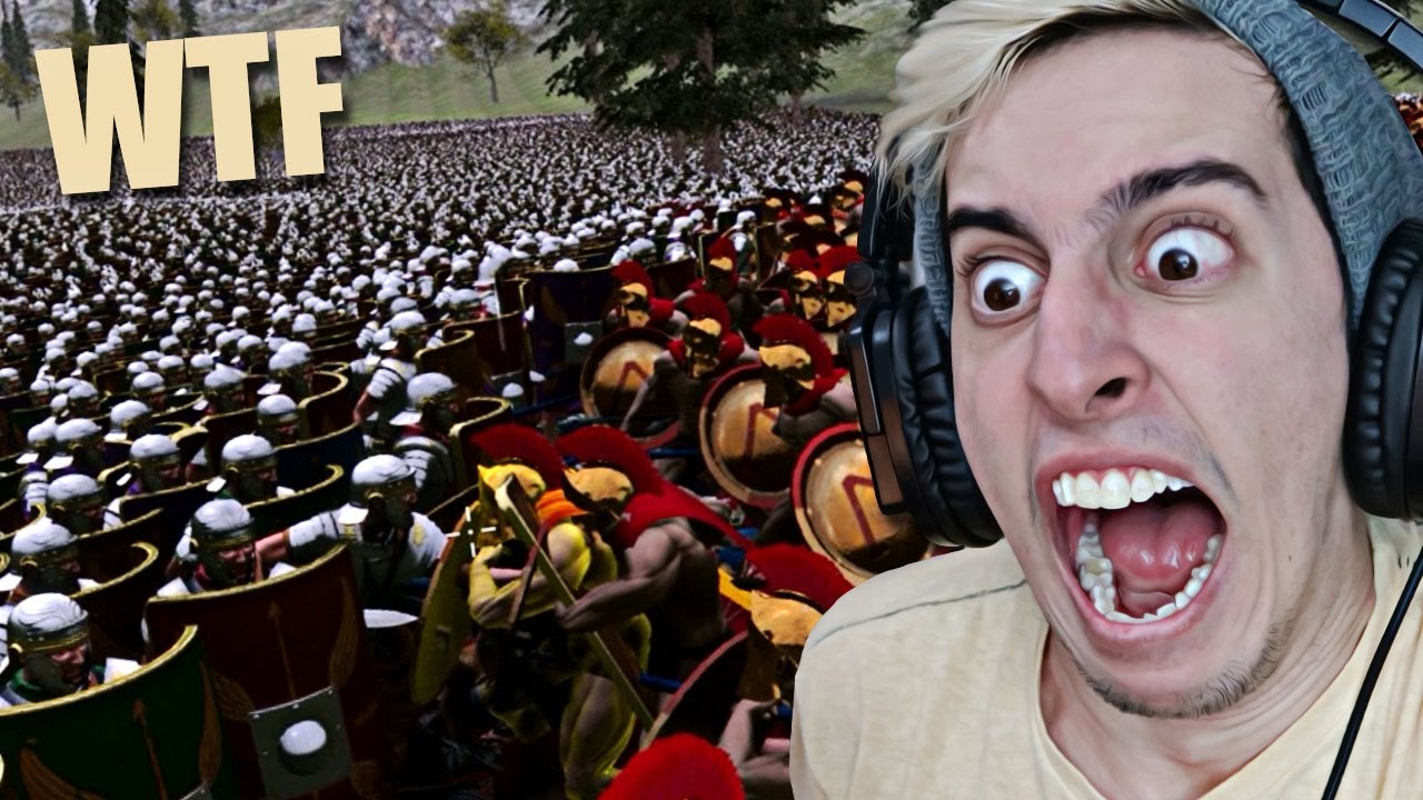 50.000 ROMANOS vs 400 ESPARTANOS !! - Simulador de Batallas Epicas