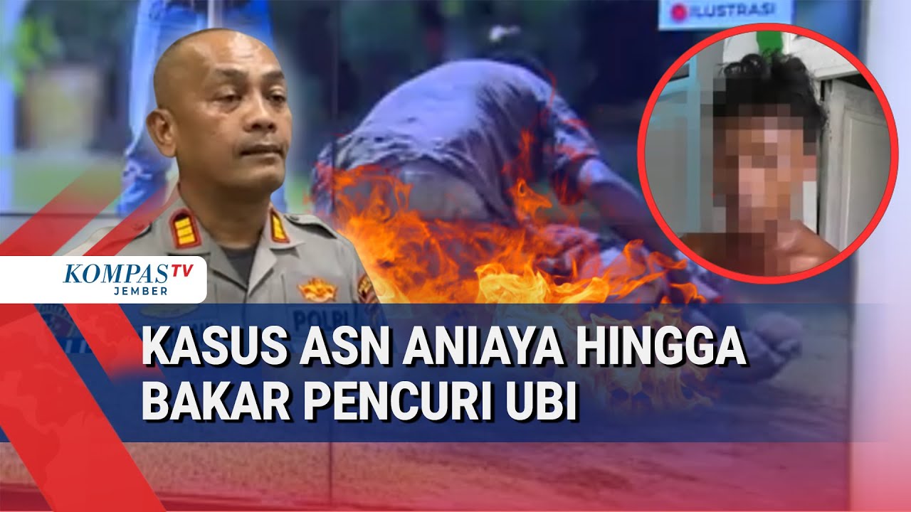 Tragis! Pemuda Pencuri Ubi Dianiaya dan Dibakar Oknum ASN Anggota Brimob di Deli Serdang