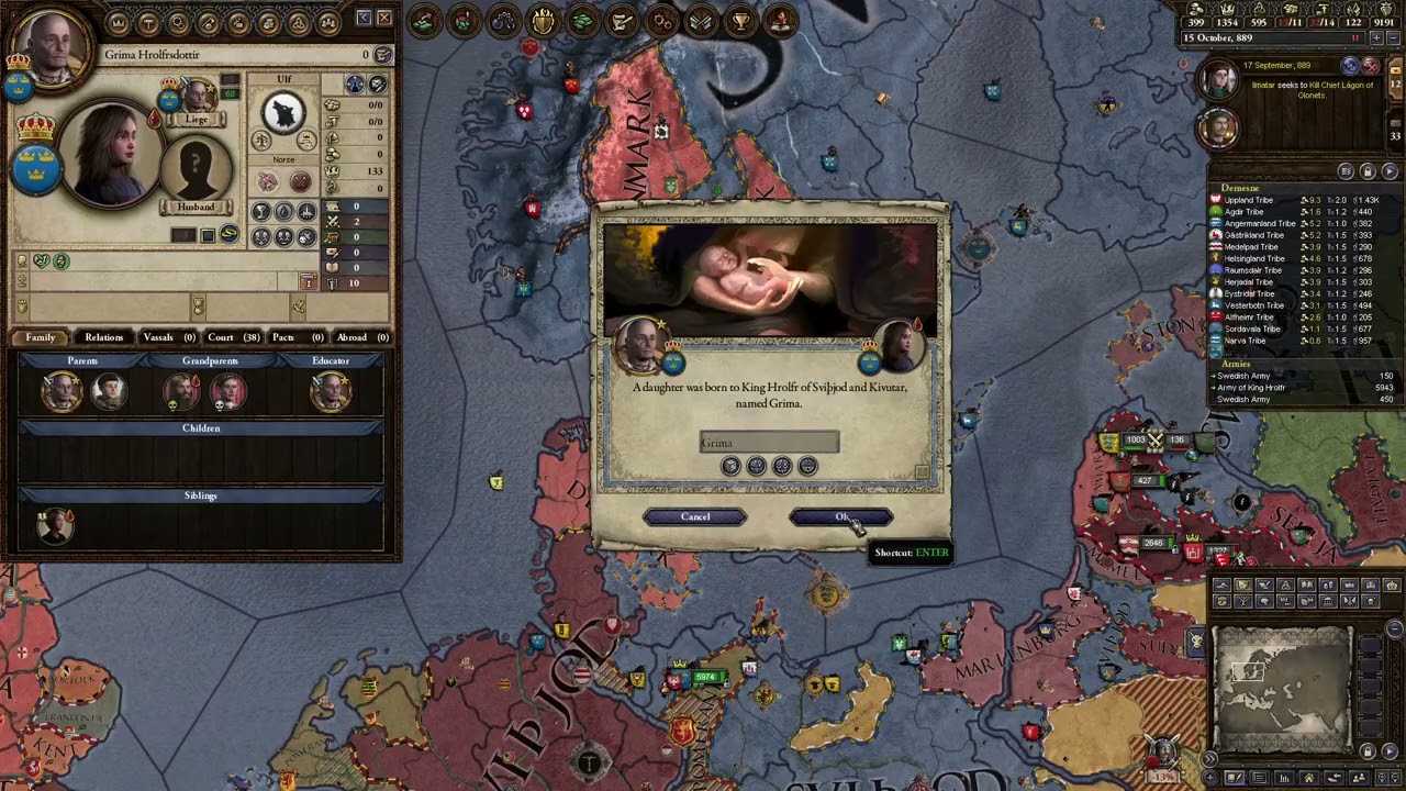 Crusader Kings 2 - Viking Invasion P7 Reforming Our Religion
