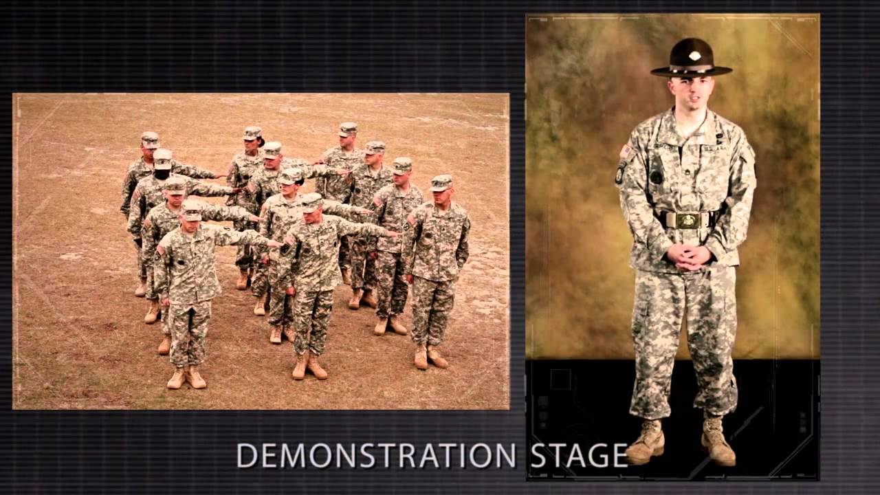 Align a Platoon in Line Formation