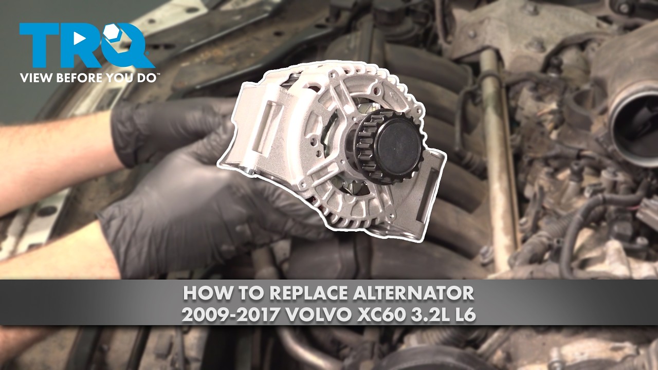 How to Replace Alternator 2009-2017 Volvo XC60 3.6L L6