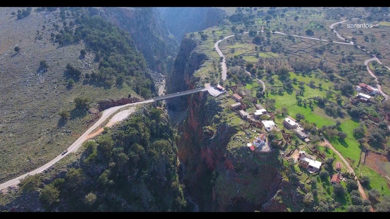 Aradena the Greek Grand Canyon / Αράδαινα το Grand Canyon της Ελλάδας / Drone Video Creta