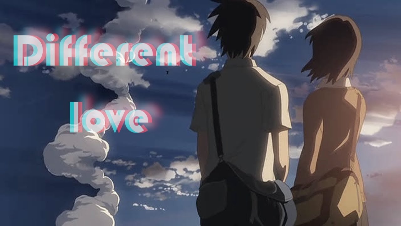 Byousoku 5 Centimeter - Different love ( AMV )