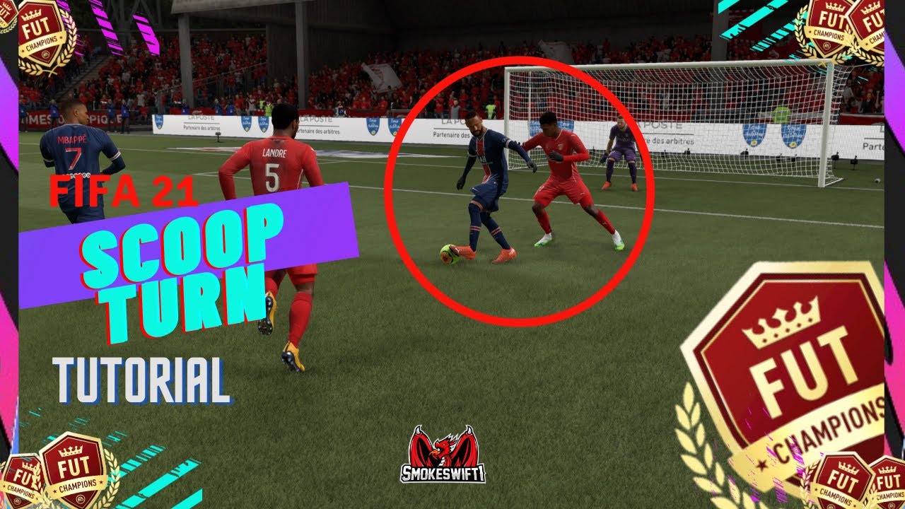 FIFA 21 SCOOP TUTORIAL | HOW TO DO SCOOP TURNS IN FIFA 21 | FIFA 21 TUTORIAL