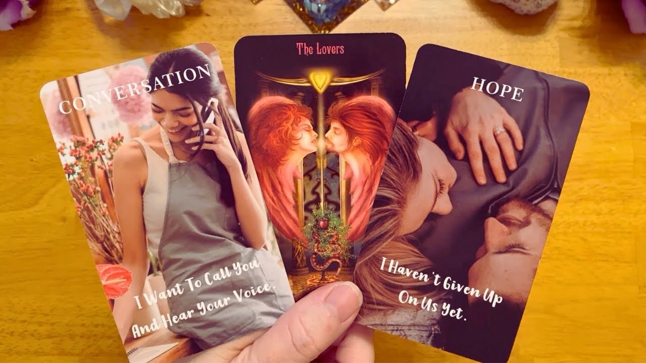 READY OR NOT HERE THEY COME! 😘 SOMEONE IS DYING TO HEAR YOUR VOICE ❤️ (LOVE TAROT READING) 999 5555