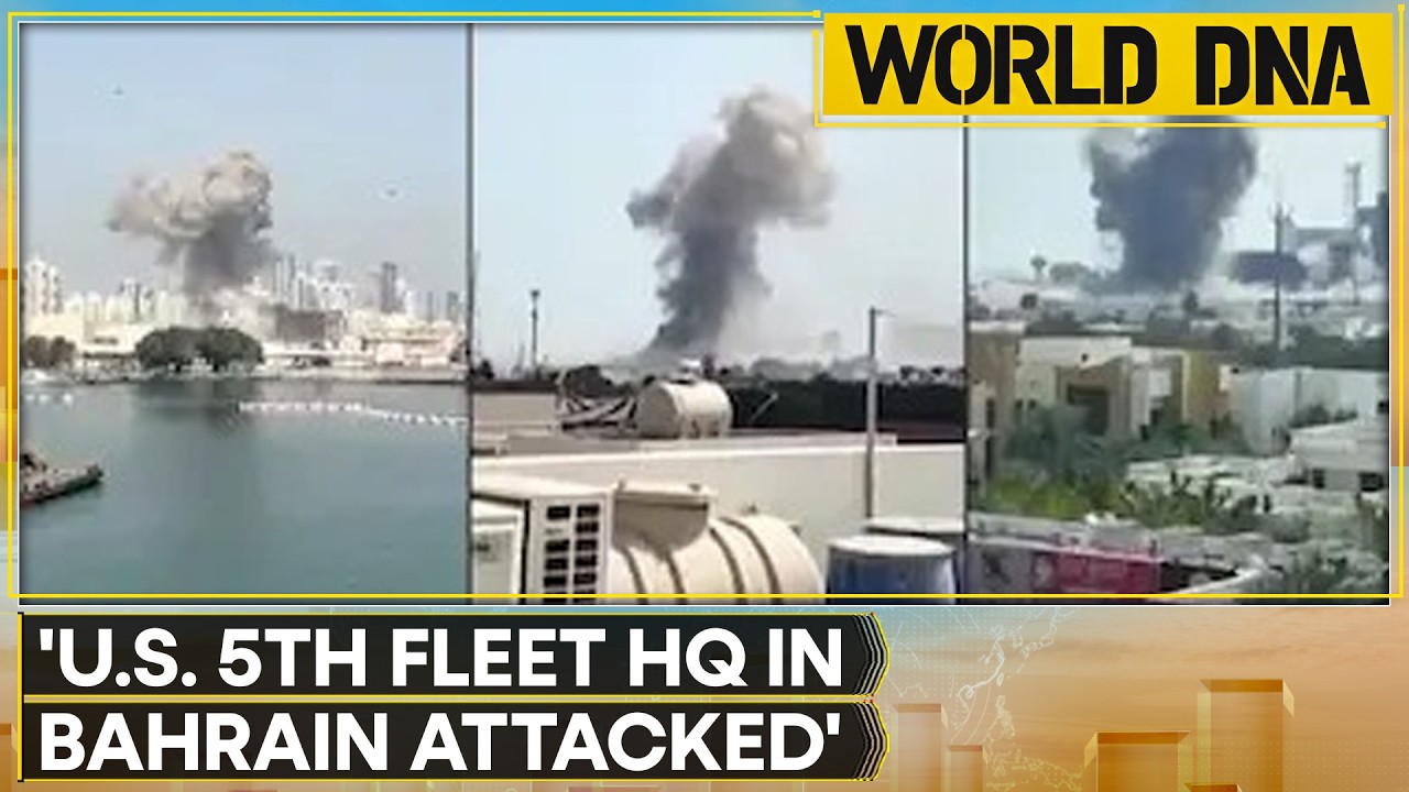 US-Iran War: Iran Claims Attack On US 5th Fleet HQ In Bahrain Amid Gulf Escalation |World DNA