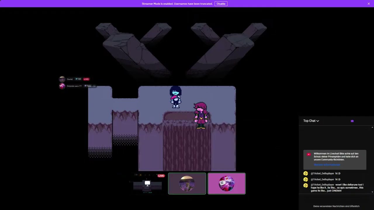 Showing my friend DELTARUNE (i hope he likes this)