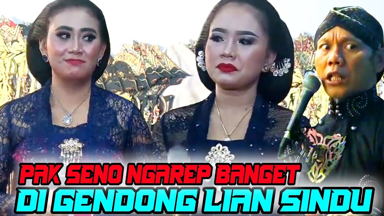 Pak seno pingin di gendong Lian sindu gawe pengendange cemburu