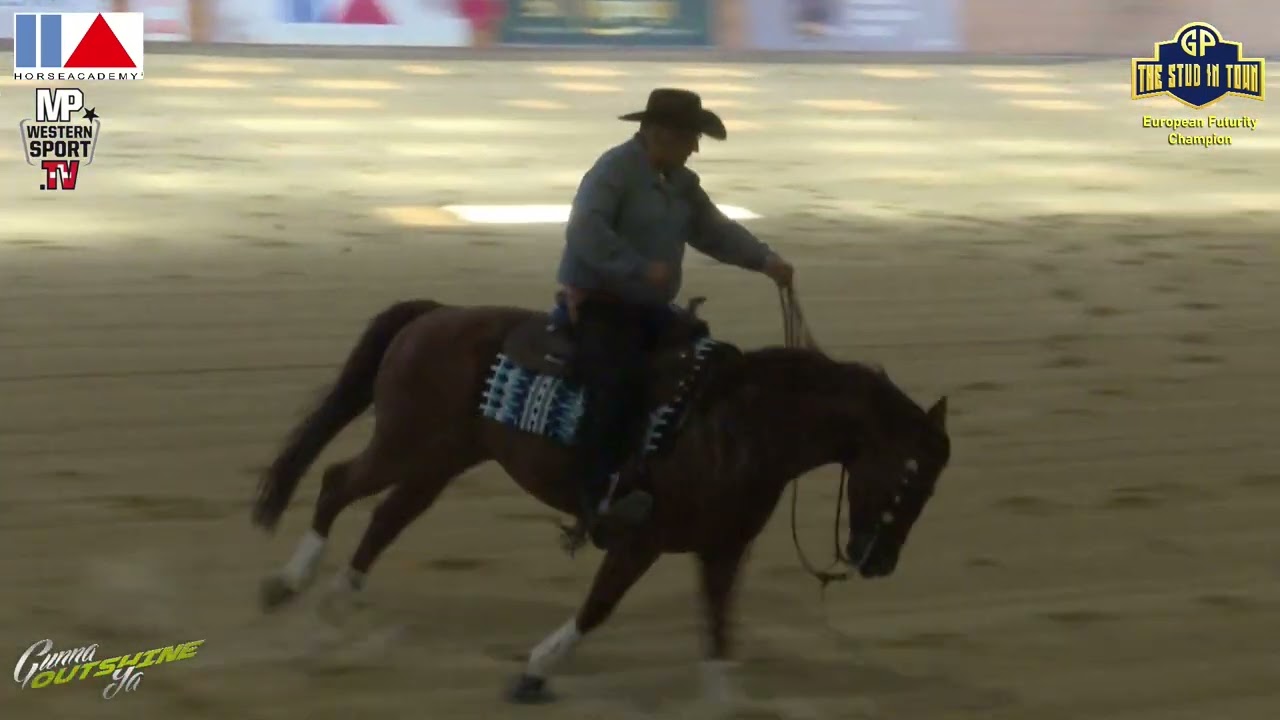 Hannes Bolz 129, NRHA Limited Open Jackpot Open, 3Nations Trophy Swiss Derby 2024