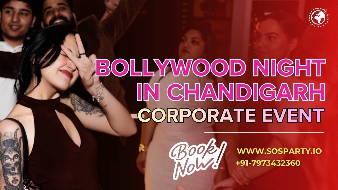 This Bollywood Theme Corporate Event Was INSANE 🔥 | Chandigarh | SOS Party | Call 7973432360