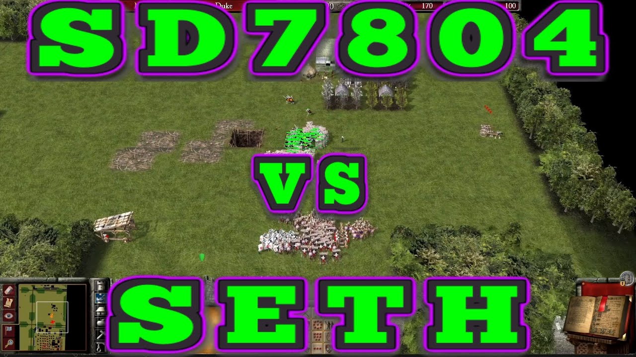 ZERO PEACE TIME - SD7804 vs Seth - Stronghold 2 Pros - Stronghold 2 Multiplayer