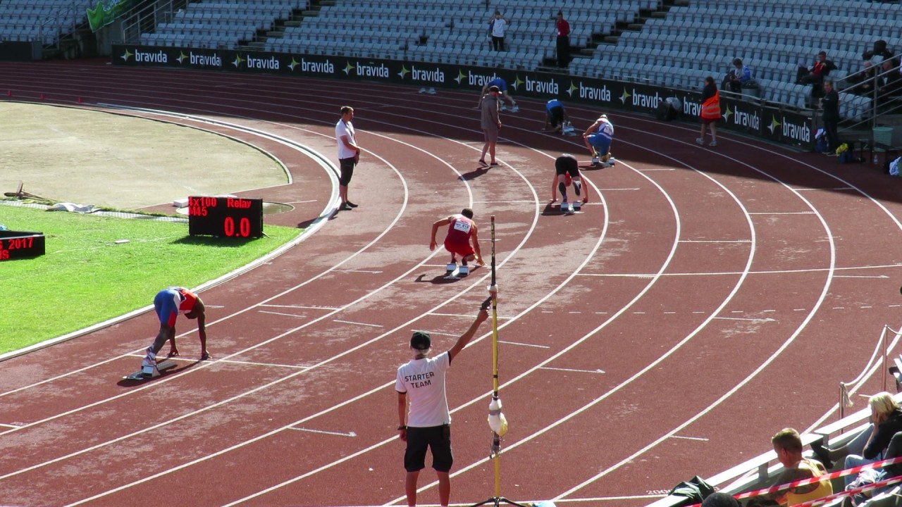 EMACS Aarhus 2017 - 4x100m M45