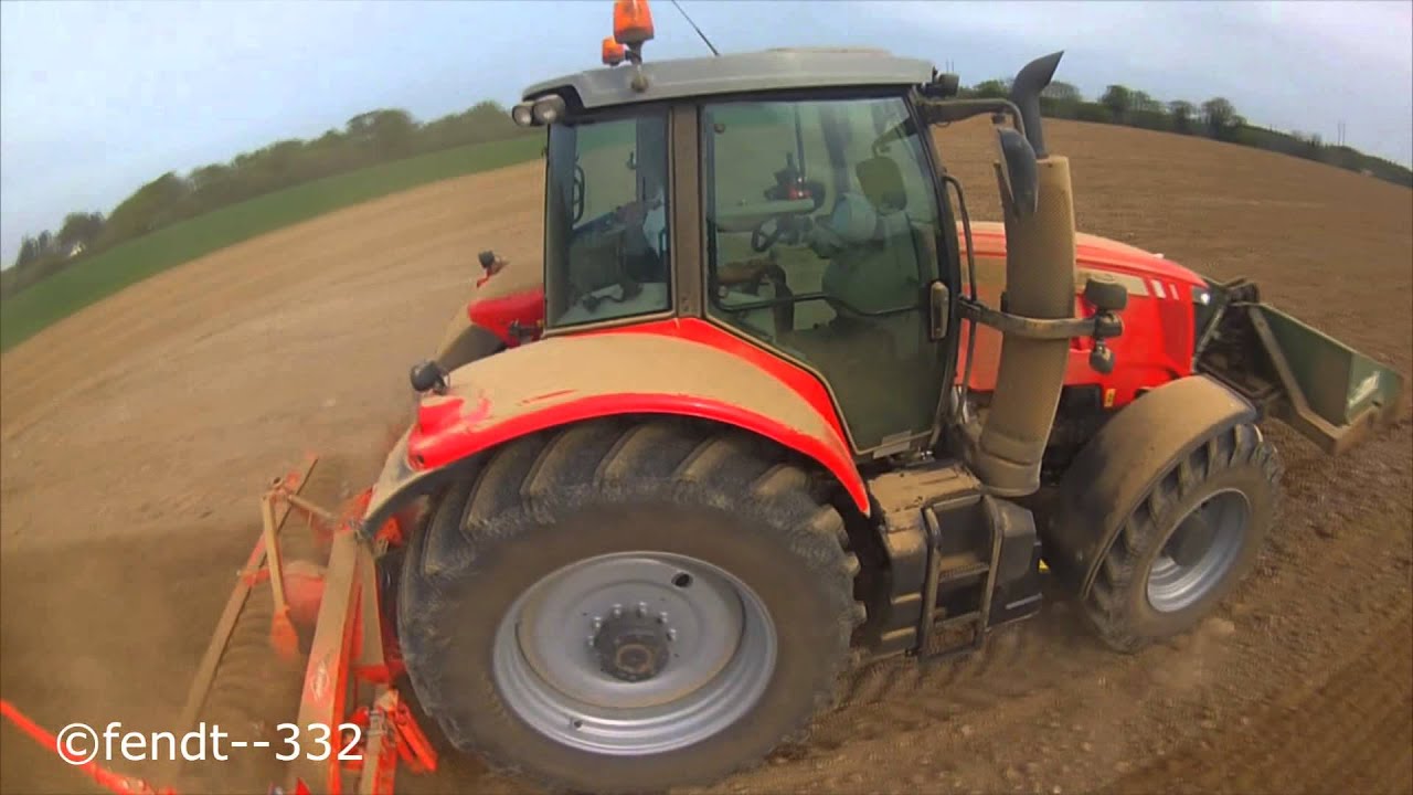 MF 7624 VS MF 390| Corn planting 2015 |semis de maïs 2015