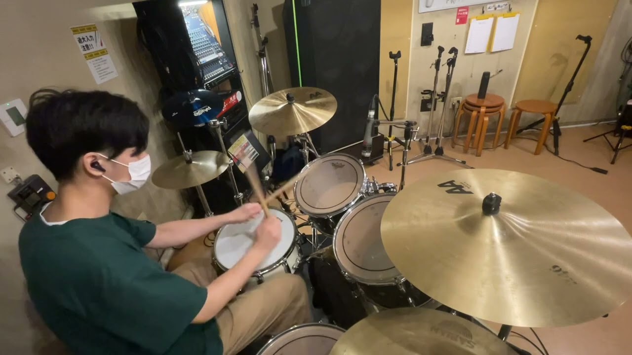 時のゆらめき- イツエ （Time fluctuation) Drums cover Itsue