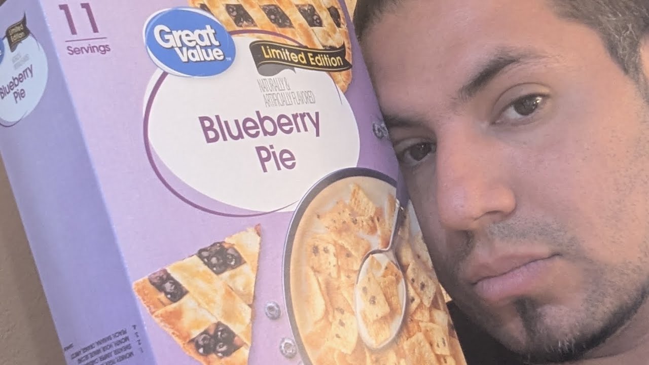 Blueberry pie Cereal Review by Great Value