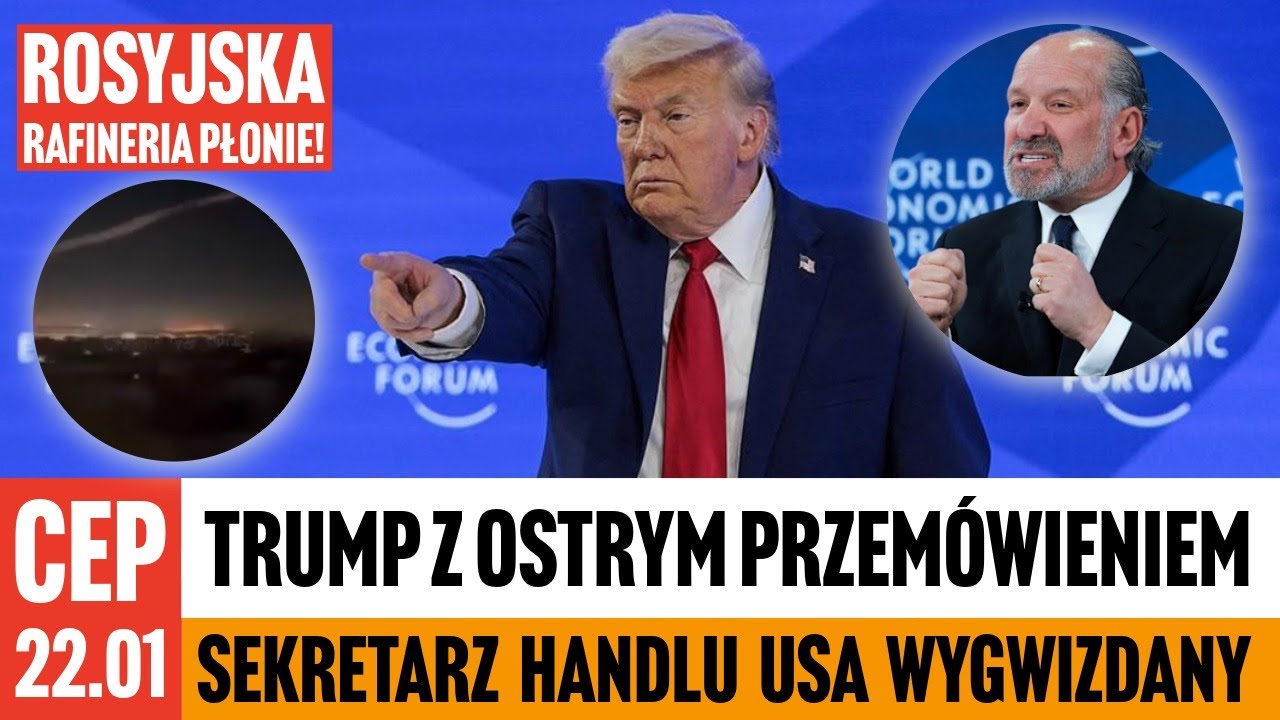 CEP - Trump strofuje Europę. Nie będzie wojskowego przejęcia Grenlandii.Wycofuje się z ceł.
