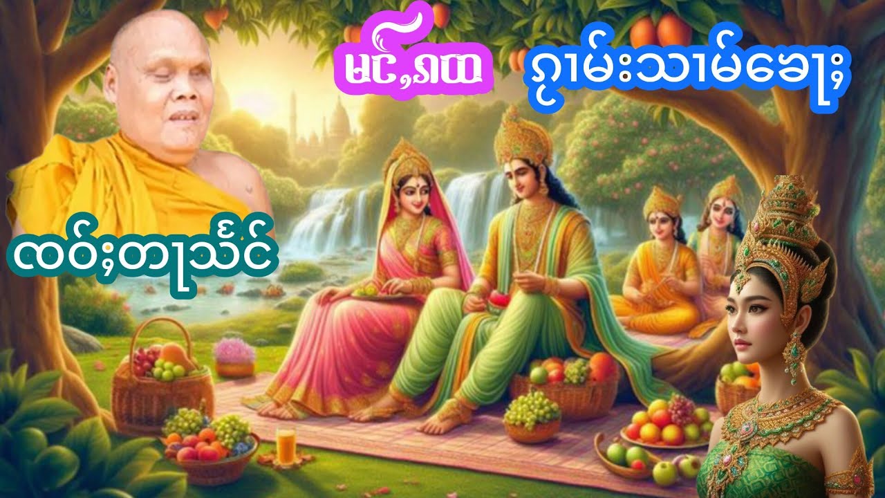 မင်ႇၵထၵႂၢမ်းသၢမ်ၶေႃႈ ၸဝ်ႈတႃသႅင် เล่าเรื่องนิทาน หมั่งก้าท้ากวามสามข้อ เจ้าตาแสง