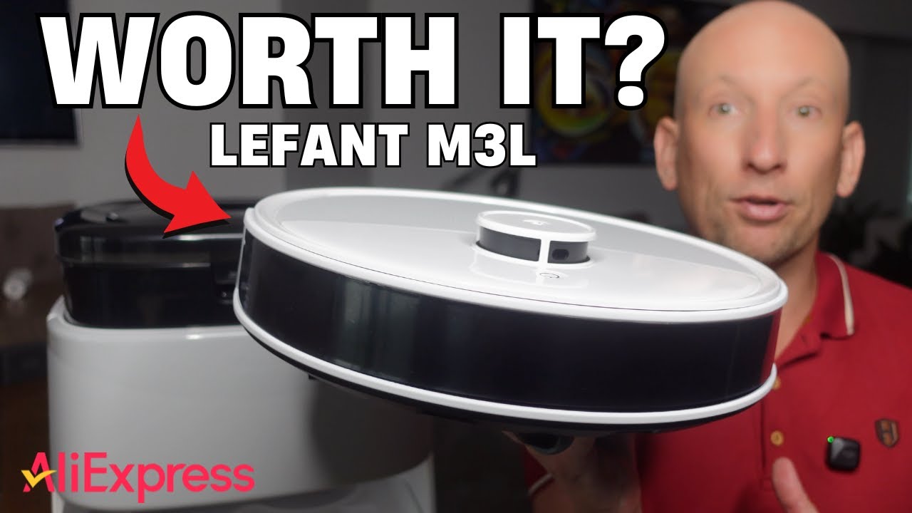 AliExpress Robot Vacuum Mop Worth It? Lefant M3L Review, Unboxing + Floor Test