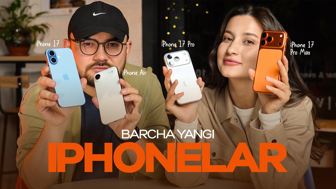 Yangi iPhonelar haqida gaplashamiz!
