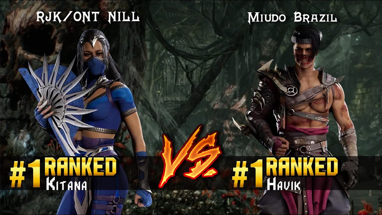 MK1 ▰ RJK/ONT NILL (#1 Ranked Kitana) vs Miudo Brazil (#1 Ranked Havik) ▰ High Level Gameplay