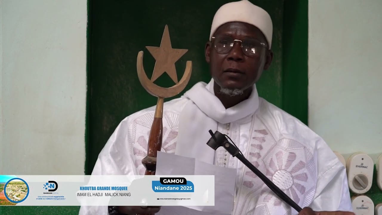 Sermon à la grande Mosquée - Gamou annuel de Niandane
