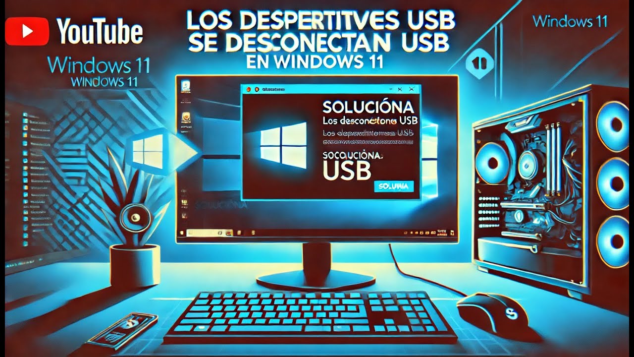 🔌 Windows 11: Soluci&oacute;n para Dispositivos USB que se Desconectan ⚙️ | Gu&iacute;a R&aacute;pida