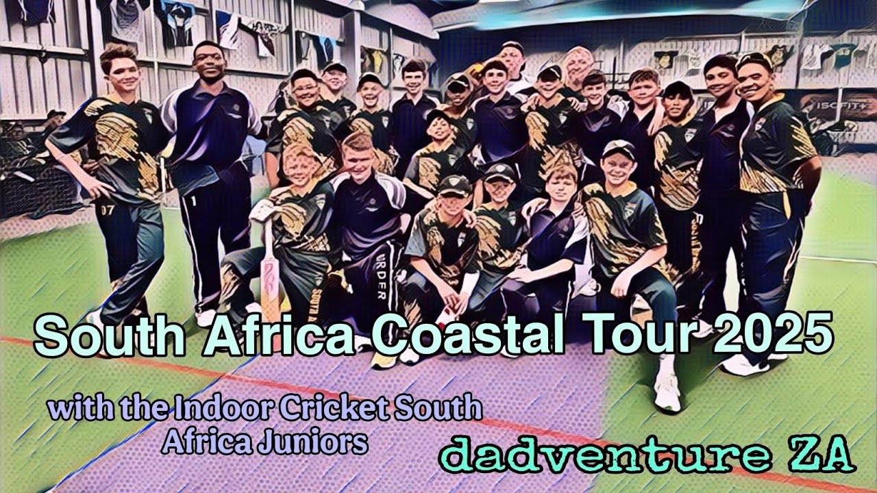 South Africa Coastal Tour 2025 - Following the SA Indoor Cricket Junior Squad