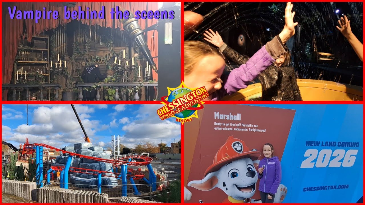 Chessington World of Adventures Nov 2025 Unexpected Vampire Tour