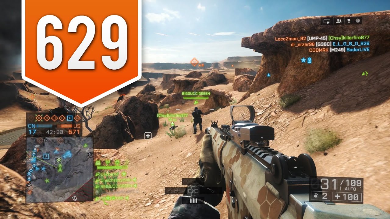 BATTLEFIELD 4 (PS4) - Road to Max Rank - Live Multiplayer Gameplay 