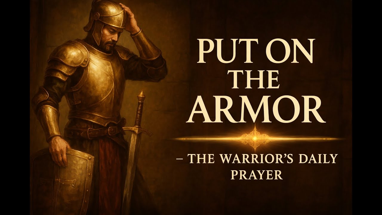 Before You Leave Your House, Put On The Full Armor of God (Ephesians 6)