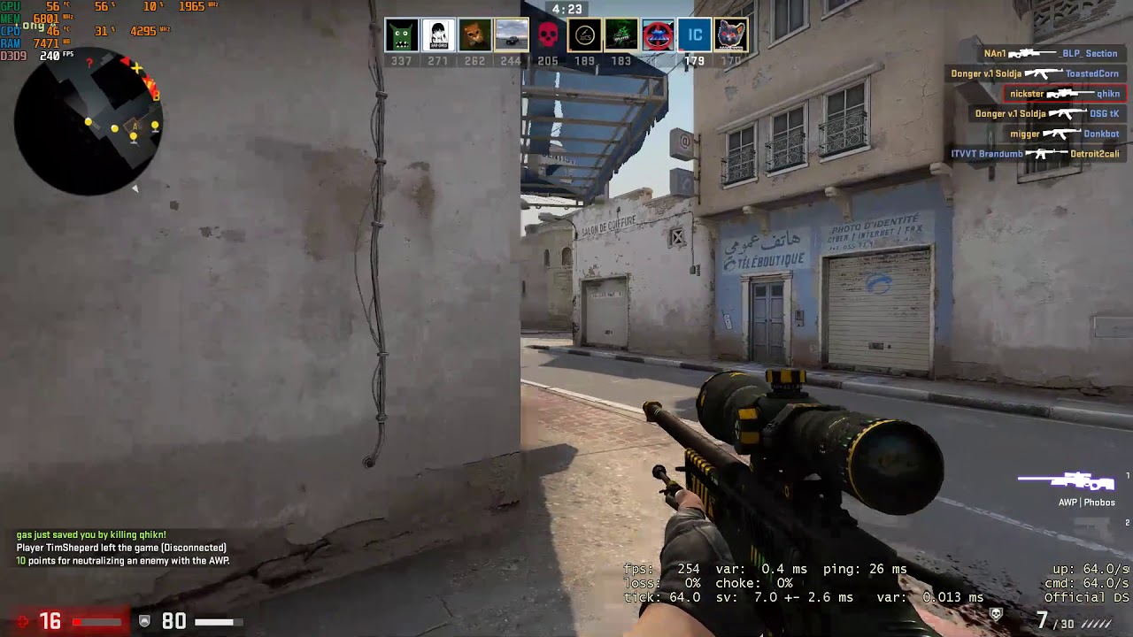 CS:GO | i7 8700K RTX 2070 FPS Test (High Settings)