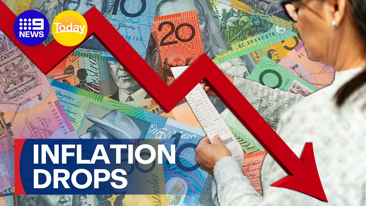 Interest rates tipped to remain on hold after inflation drop | 9 News Australia