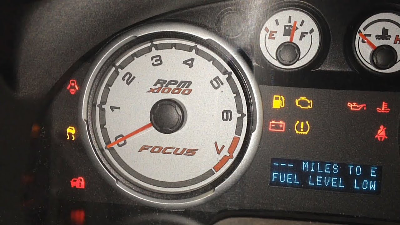 Ford Focus No Start Theft Light Blinking Easy Fix
