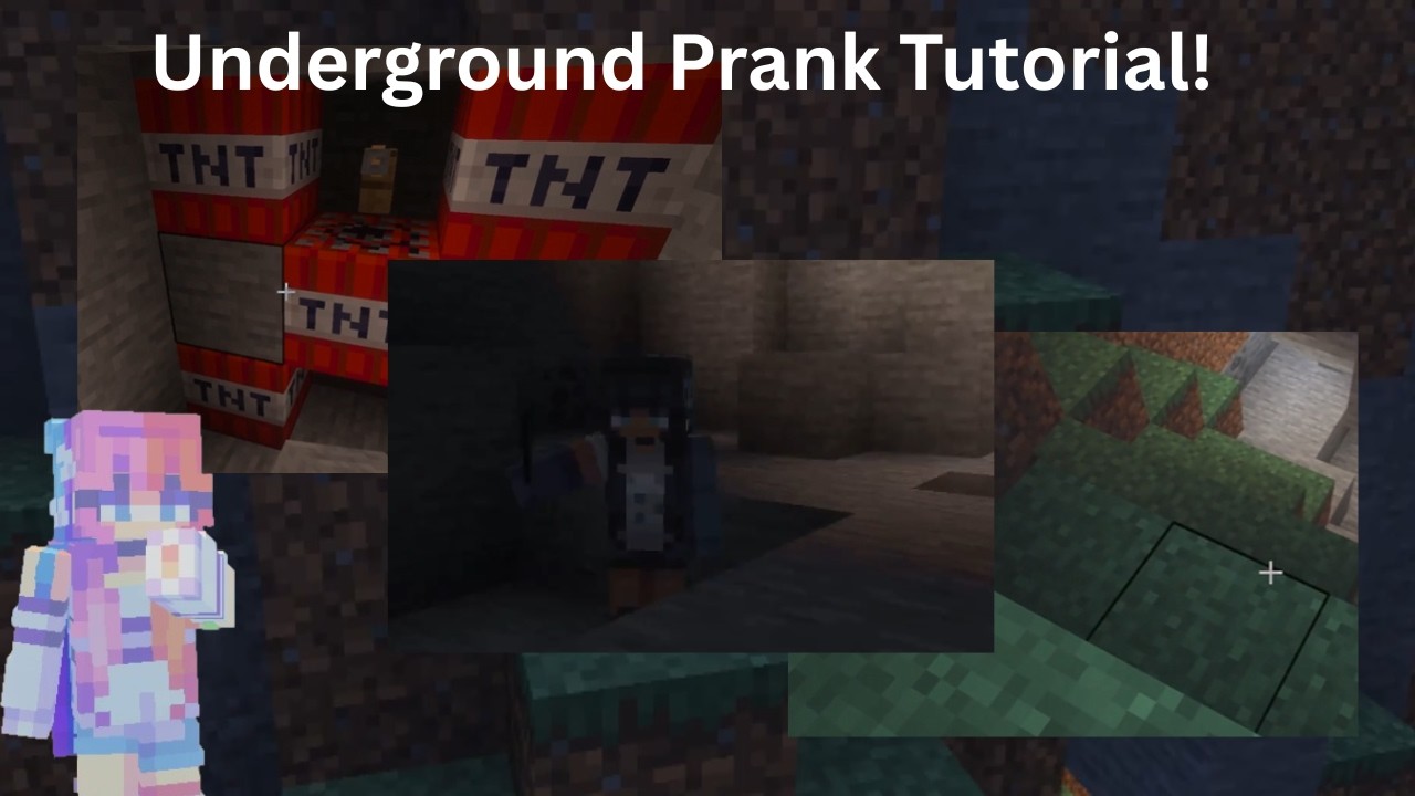 Underground Prank Tutorial 🌠👍💕💕⭐⭐✨✨💝💝