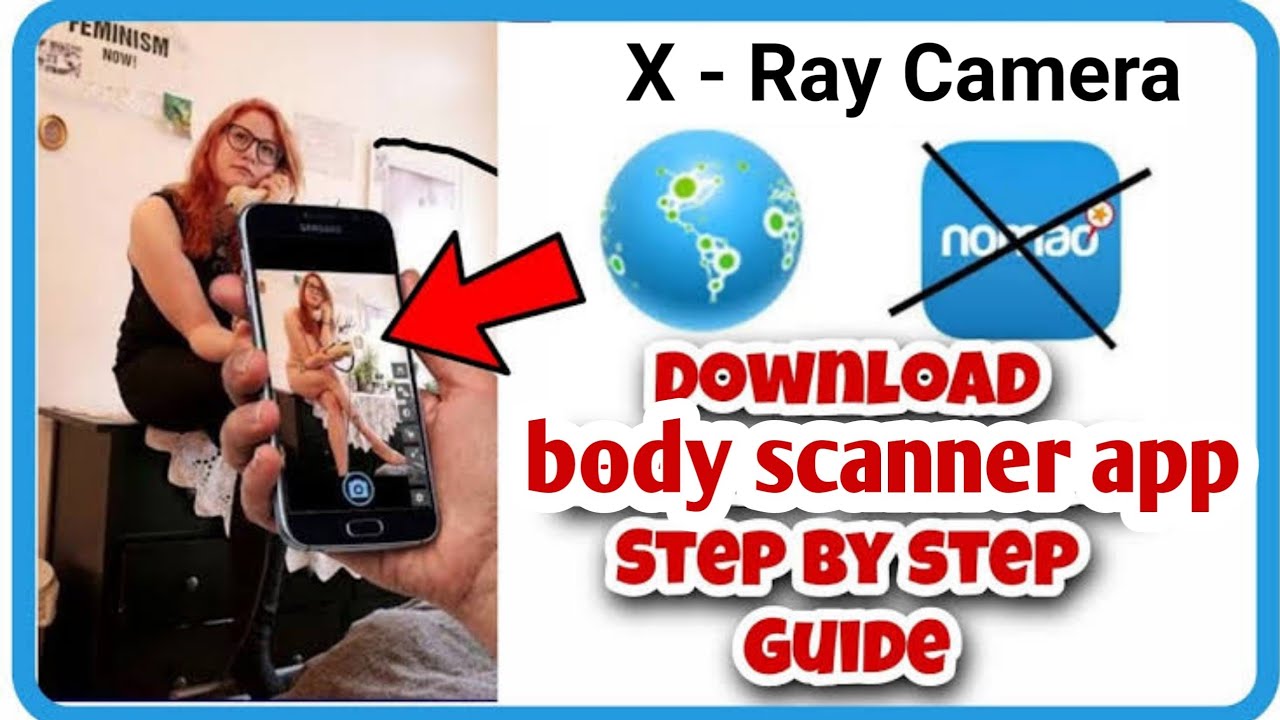 body scanner app || x ray camera body scanner app 🔥 thermal