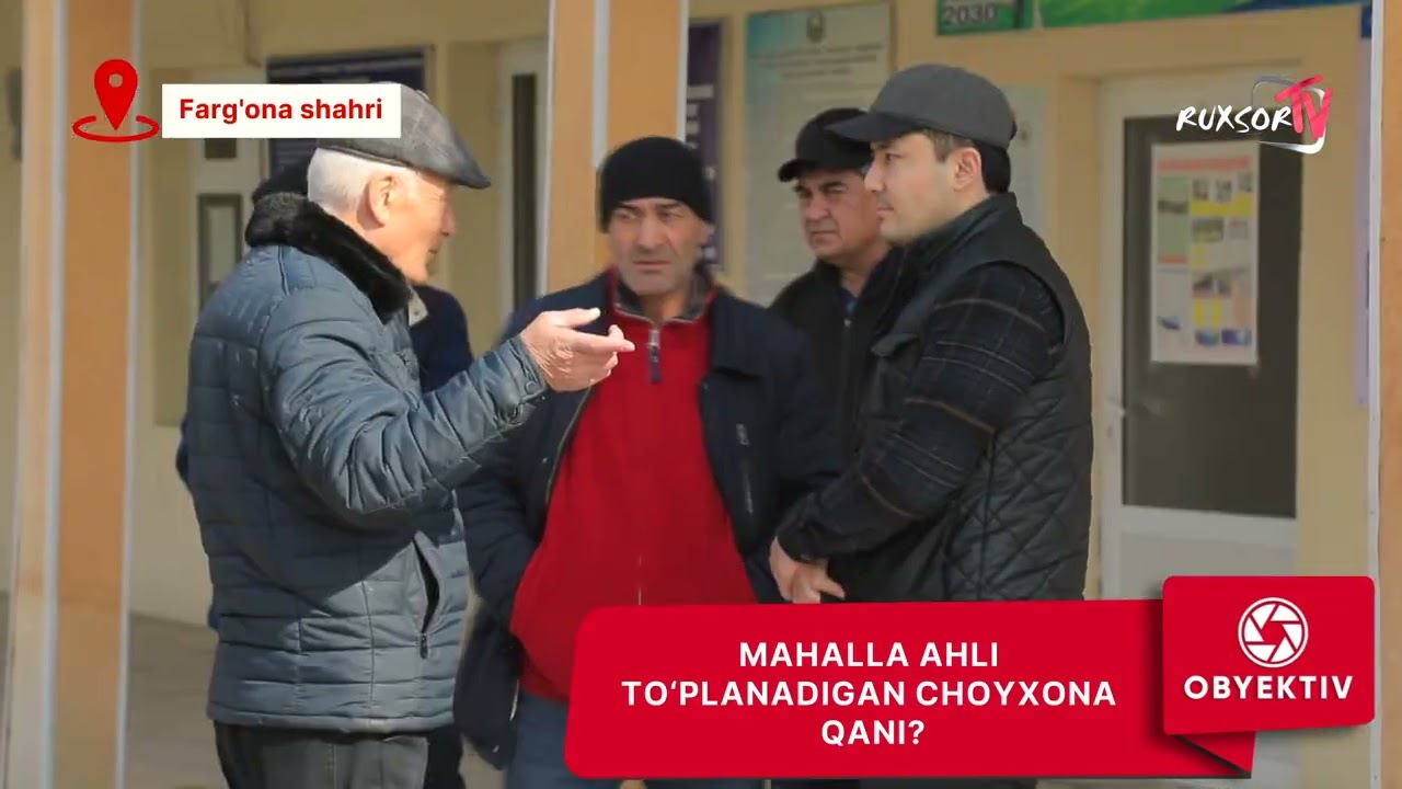 MAHALLA AHLI TO‘PLANADIGAN CHOYXONA QANI?
