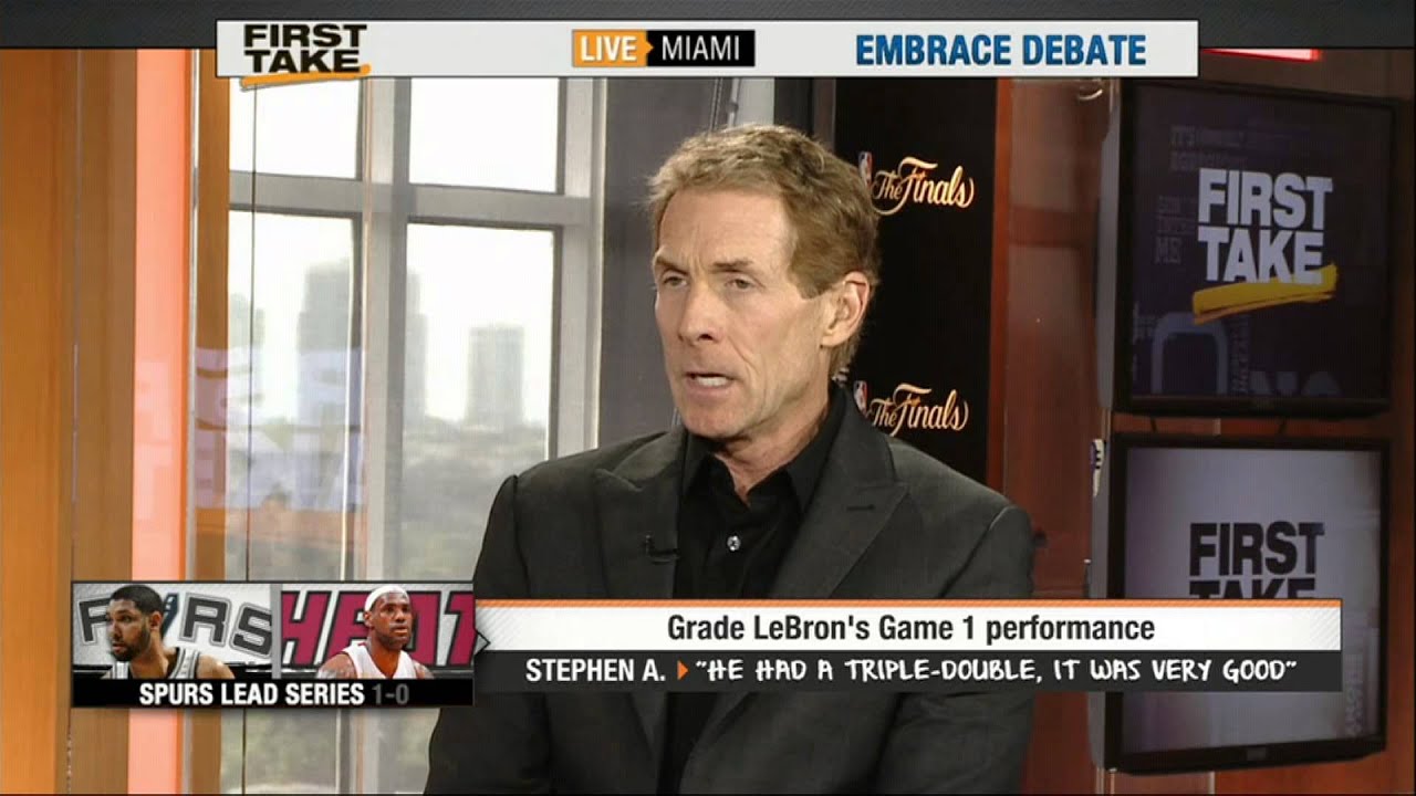ESPN First Take: LeBron James Performance vs. Spurs (Game 1)