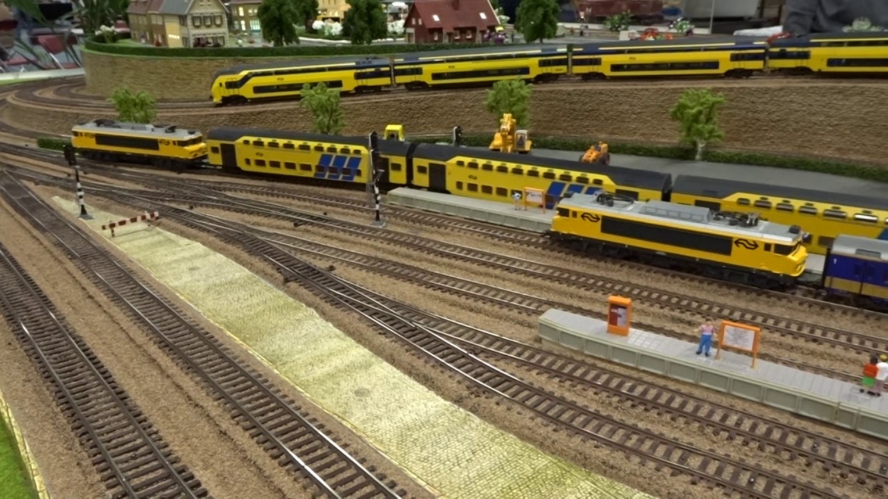 Die Modelleisenbahn von Jan  Kip (Niederlande ) @ Modellbahnanlage  H0 Scale  HO SPOOR