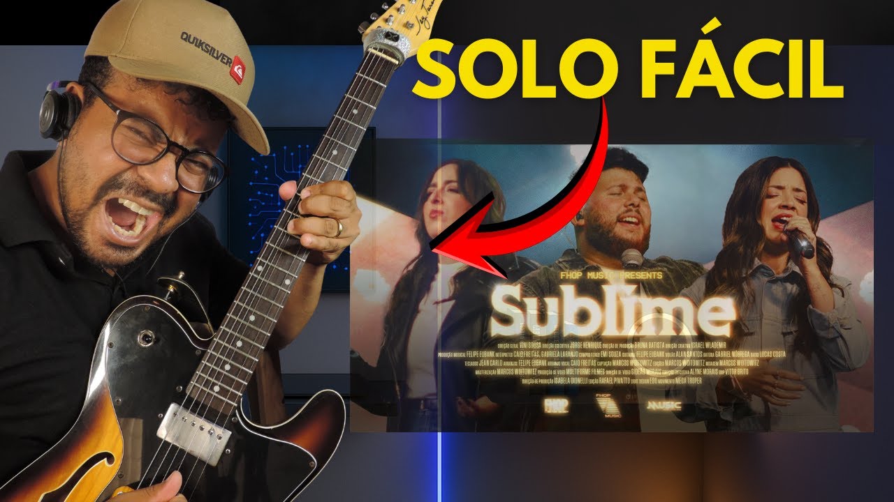 SUBLIME (FHOP) – Aprenda o SOLO na Guitarra Mais Fácil do que Parece