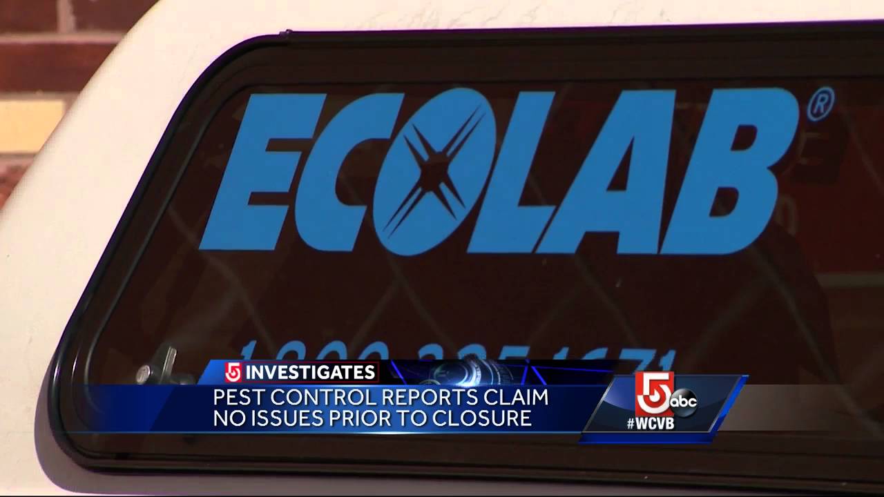 Pest control reports show no issues before Stop & Shop closure