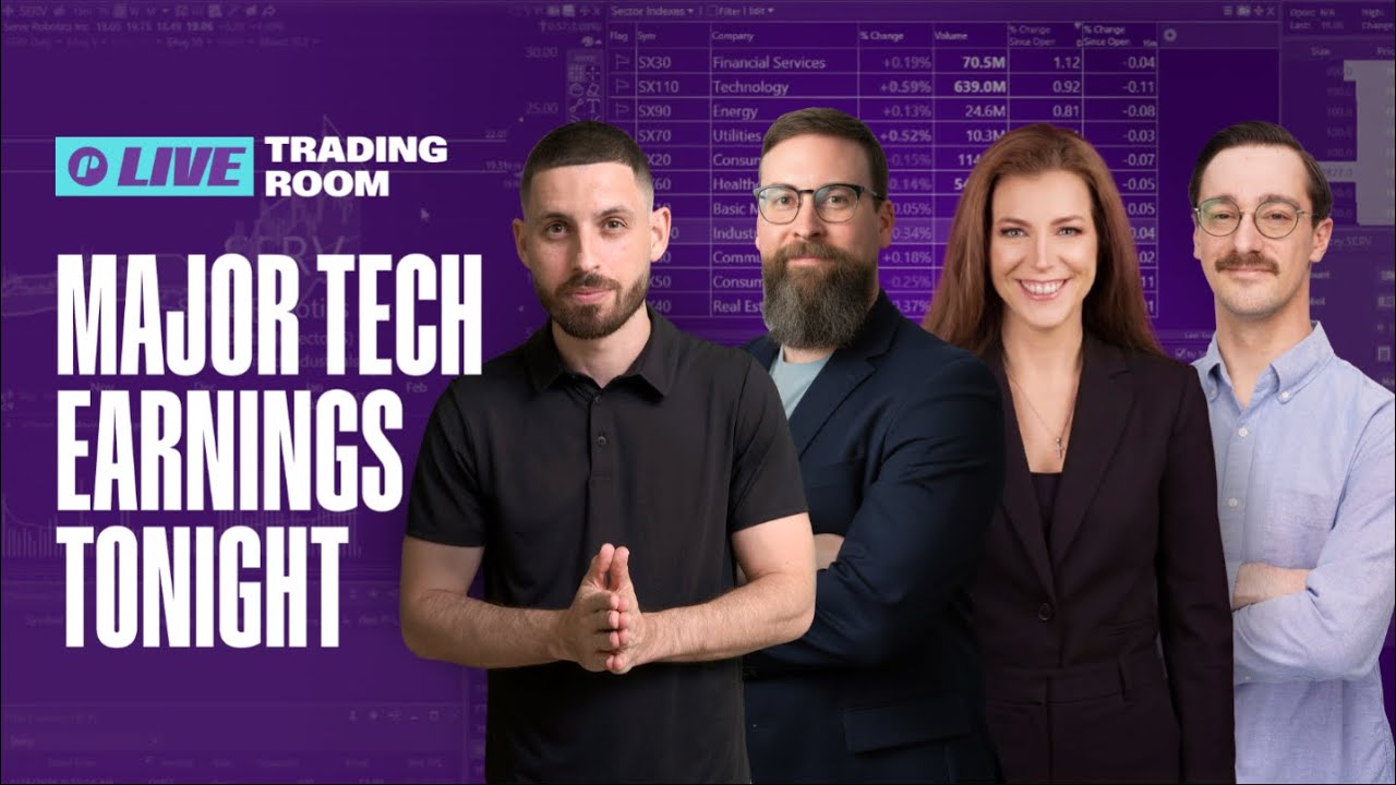 Live Trading: Super Wednesday — FOMC Decision with Jerome Powell & TSLA META MSFT Earnings! (Jan 28)