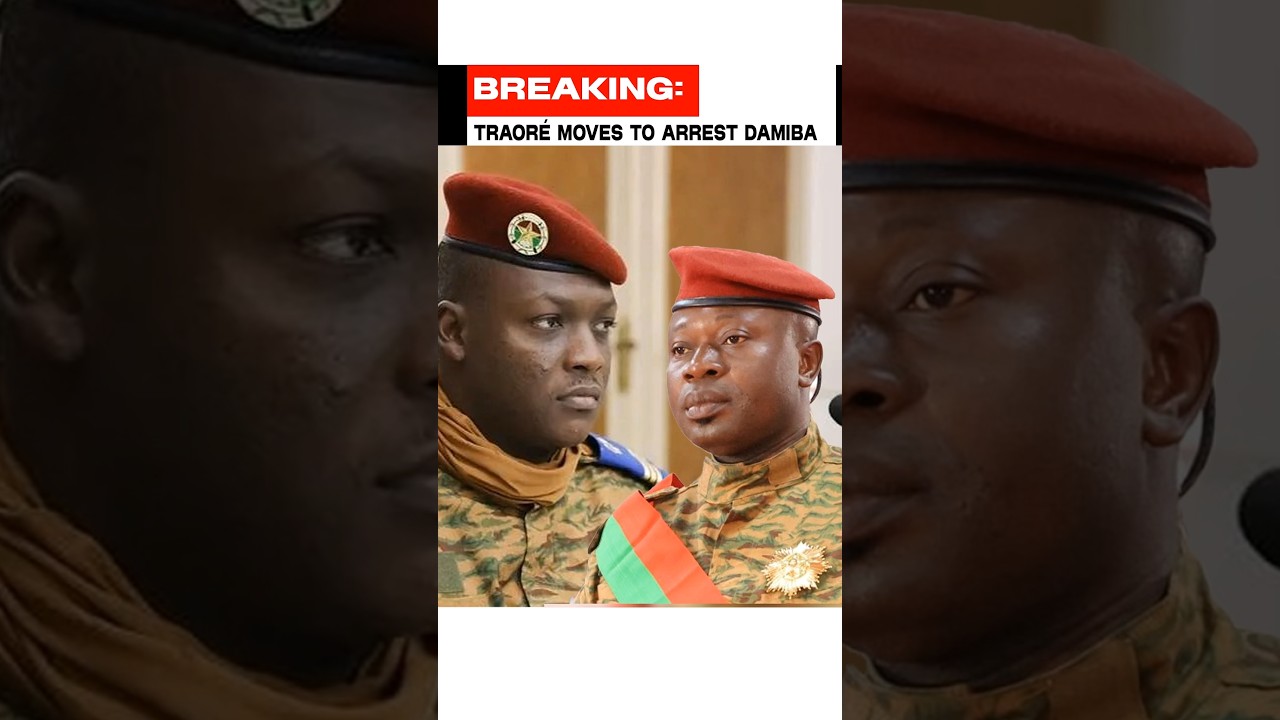 TRAORÉ MOVES TO ARREST DAMIBA